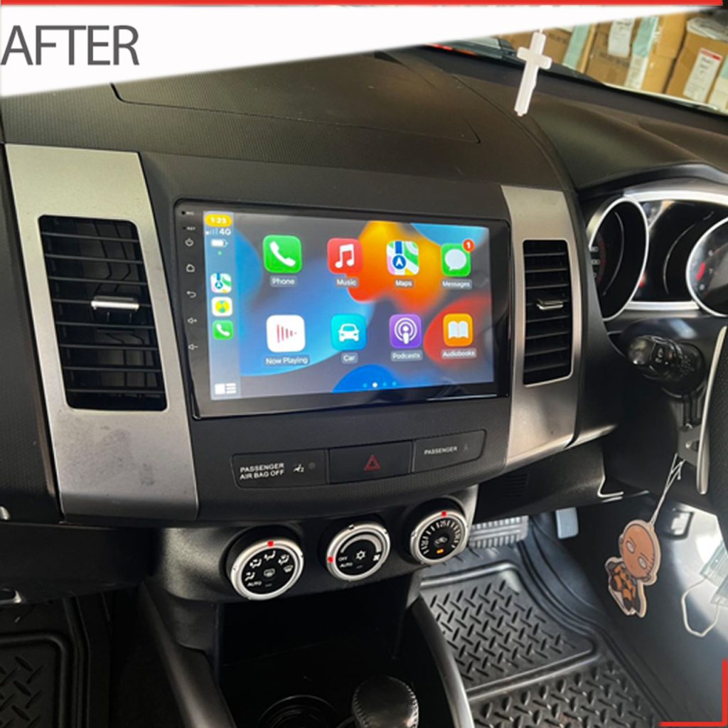 Nakamichi Peugeot 4007 09-12 CarPlay Android Auto Infotainment