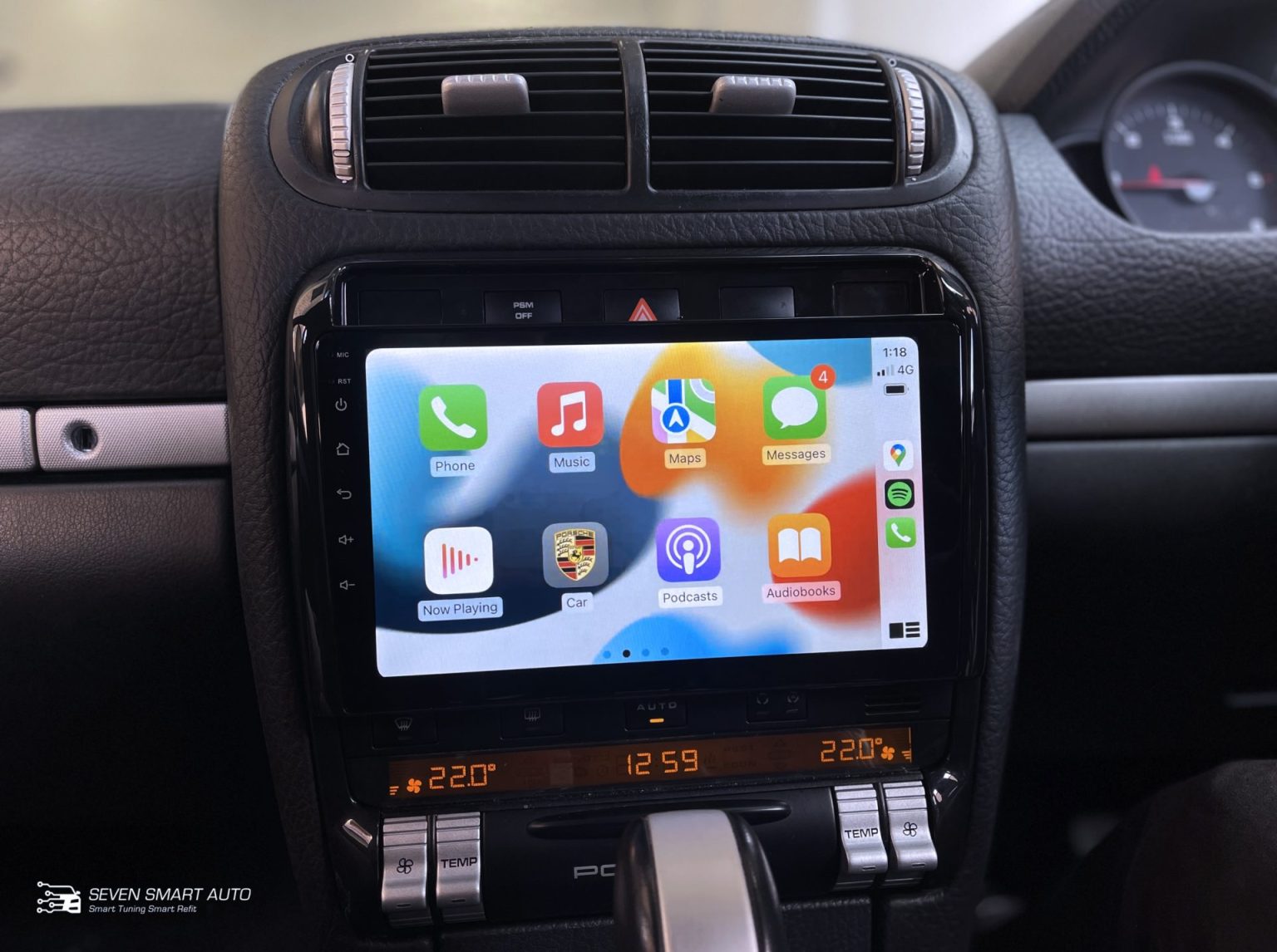 Adattatore CarPlay Wireless Per Porsche 718 Panamera Cayenne Macan – Plug & Play, Bluetooth 5.0 E Controllo Vocale
