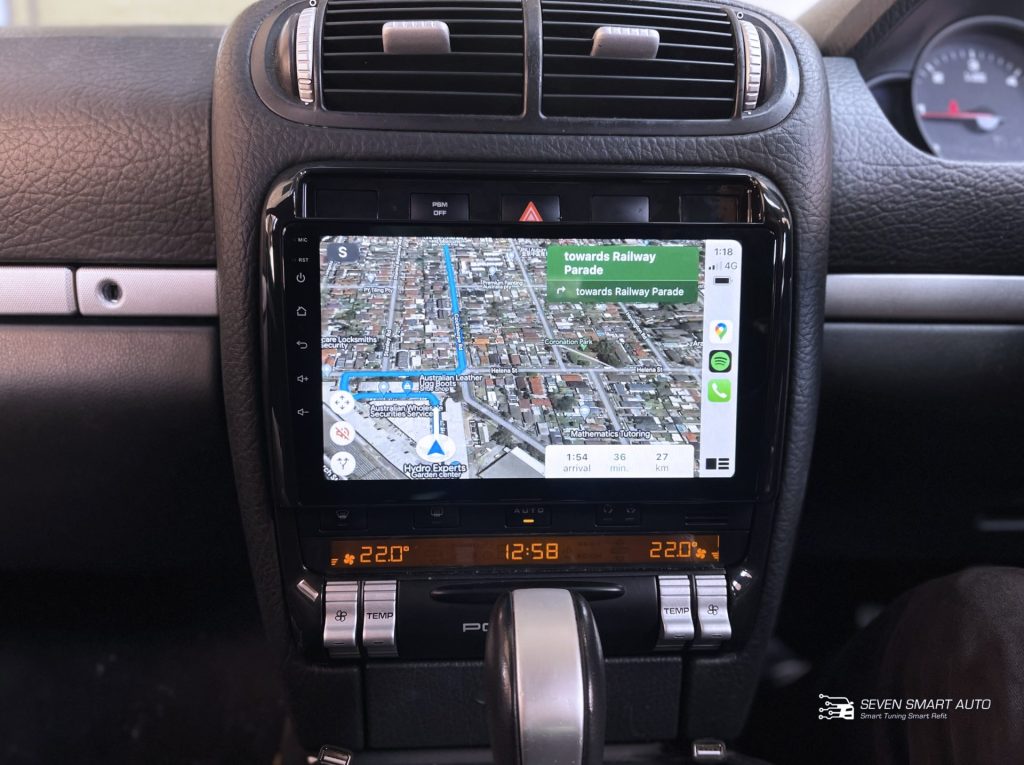 Nakamichi Porsche Cayenne 02-10 Infotainment Wireless CarPlay