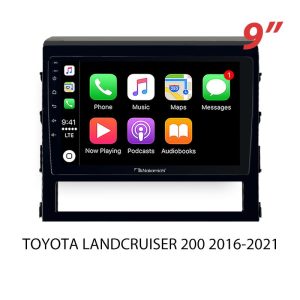 toyota landcruiser 200 16-21 carplay android auto