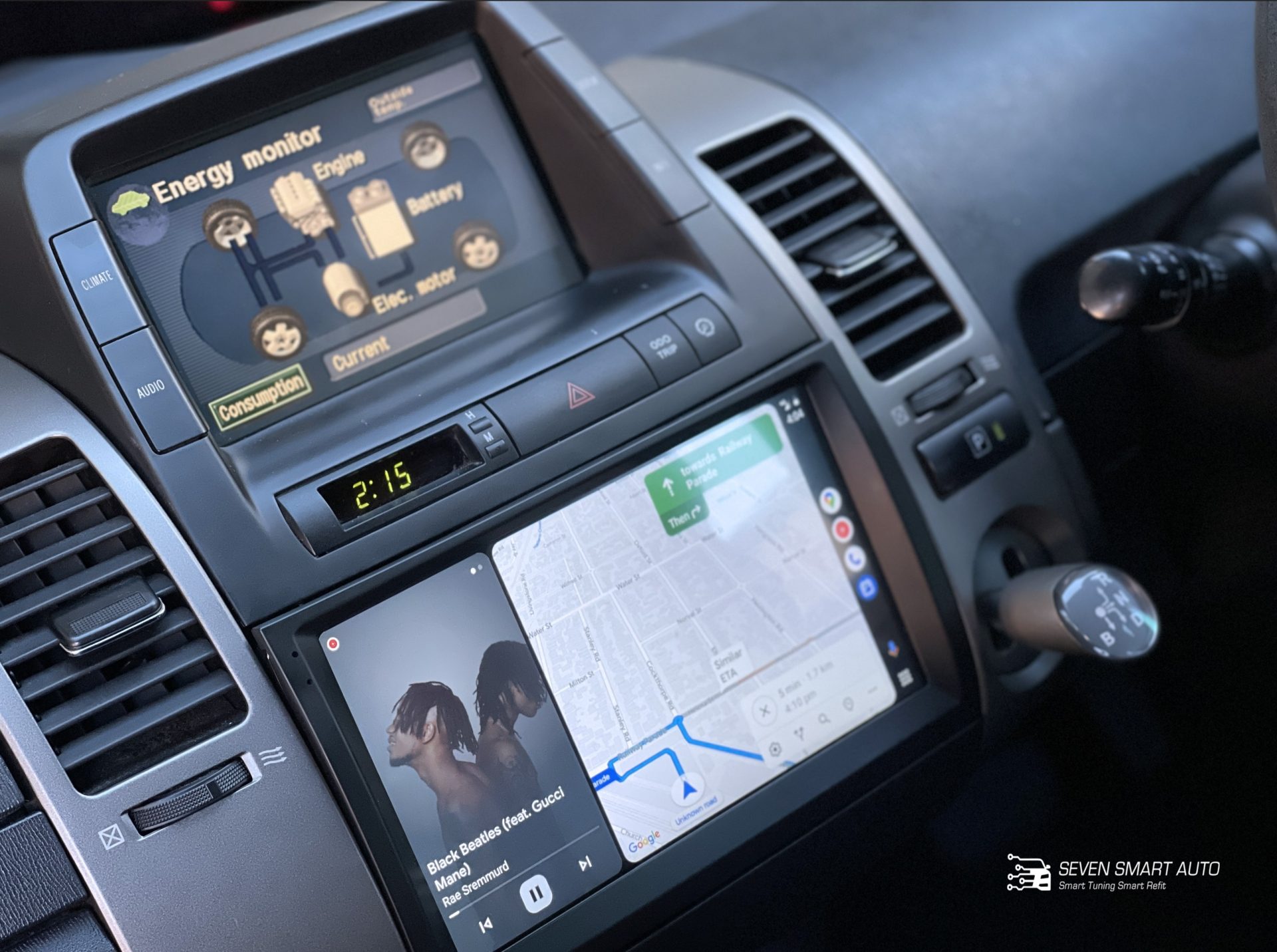 toyota prius 04-08 carplay android auto