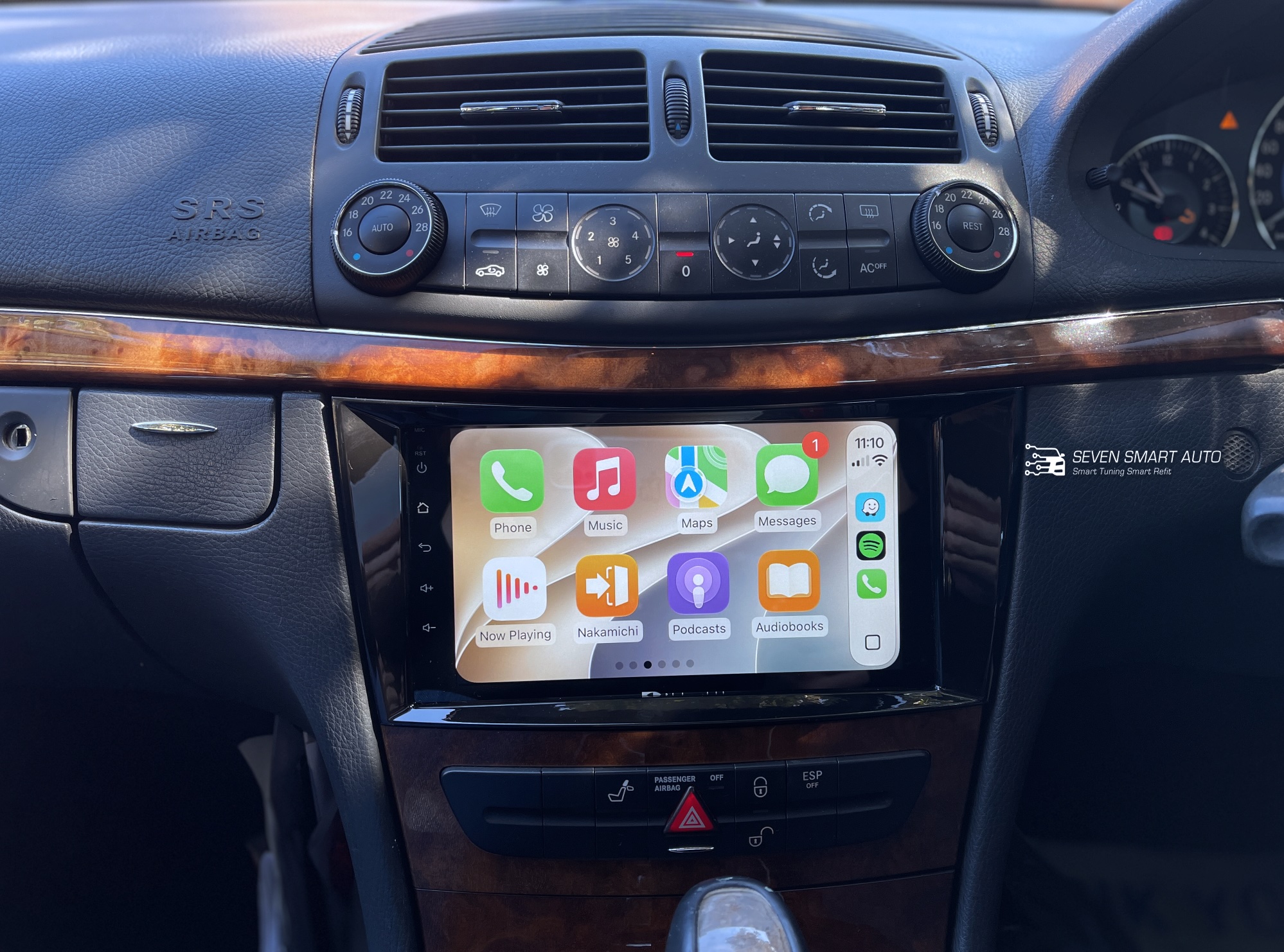 Mercedes E 02-09 carplay
