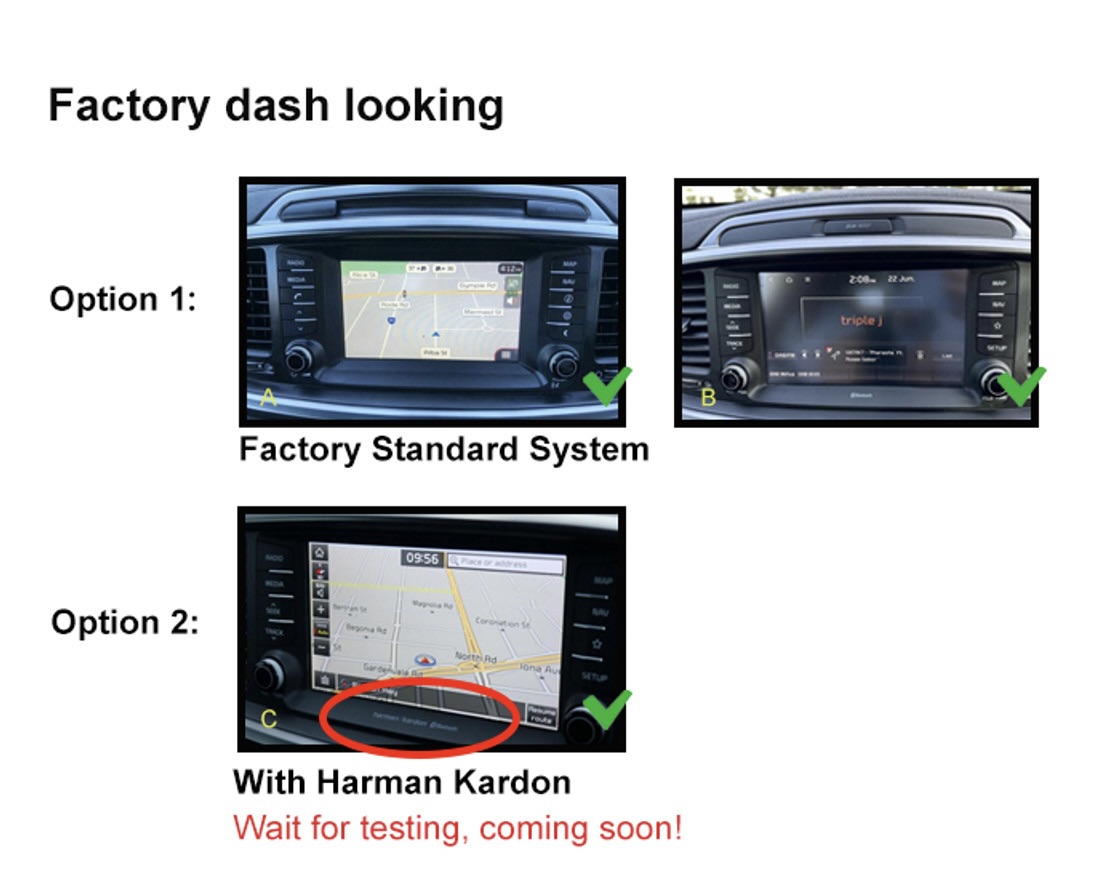 Nakamichi Kia Sorento 15-19 Infotainment Wireless CarPlay Android Auto