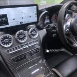 mercedes c w205 glc c253 15-20 12.3 inch touchscreen carplay android auto infotainment