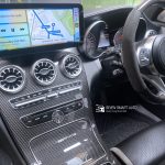 mercedes c w205 glc c253 15-20 12.3 inch touchscreen carplay android auto infotainment