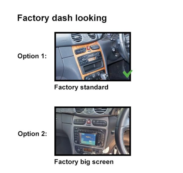 Nakamichi Mercedes CLK C209 01-04 Infotainment Wireless CarPlay Android ...