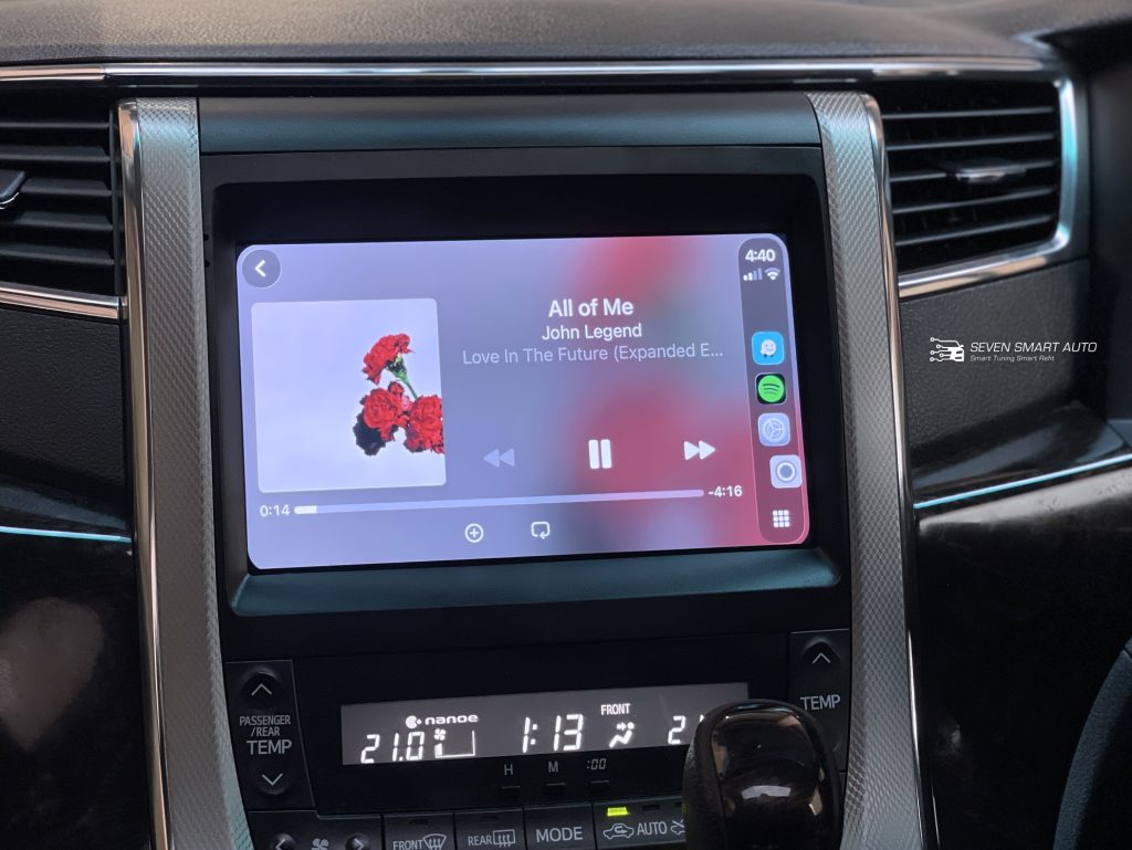 Nakamichi Toyota Alphard 07-13 Infotainment Wireless CarPlay