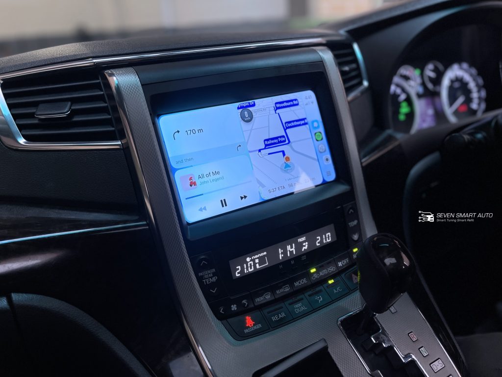 Nakamichi Toyota Alphard 07-13 Infotainment Wireless CarPlay