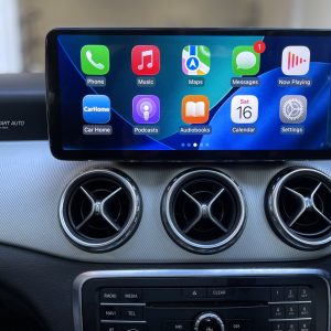 Mercedes A / B / CLA / GLA W176 / W246 / C117 / X156 12.8” Touch Screen CarPlay Android Auto Infotainment System | 2013–2018