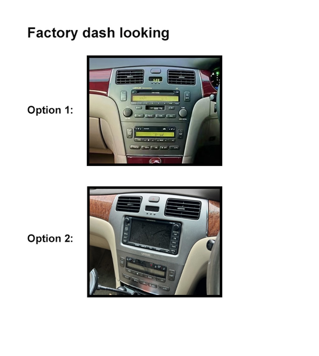 lexus es300 01-05 carplay android auto
