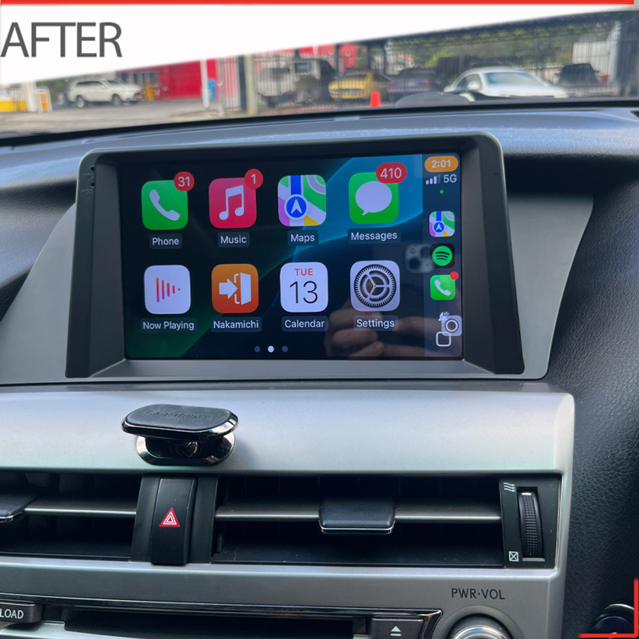 lexus rx450h 09-15 carplay android auto