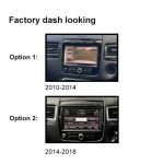 vw touareg 10-18 carplay android auto