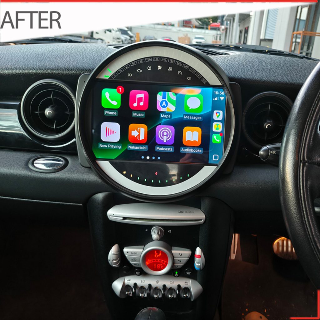 Nakamichi Mini R55/R56/R57 07-14 Infotainment Wireless CarPlay Android ...