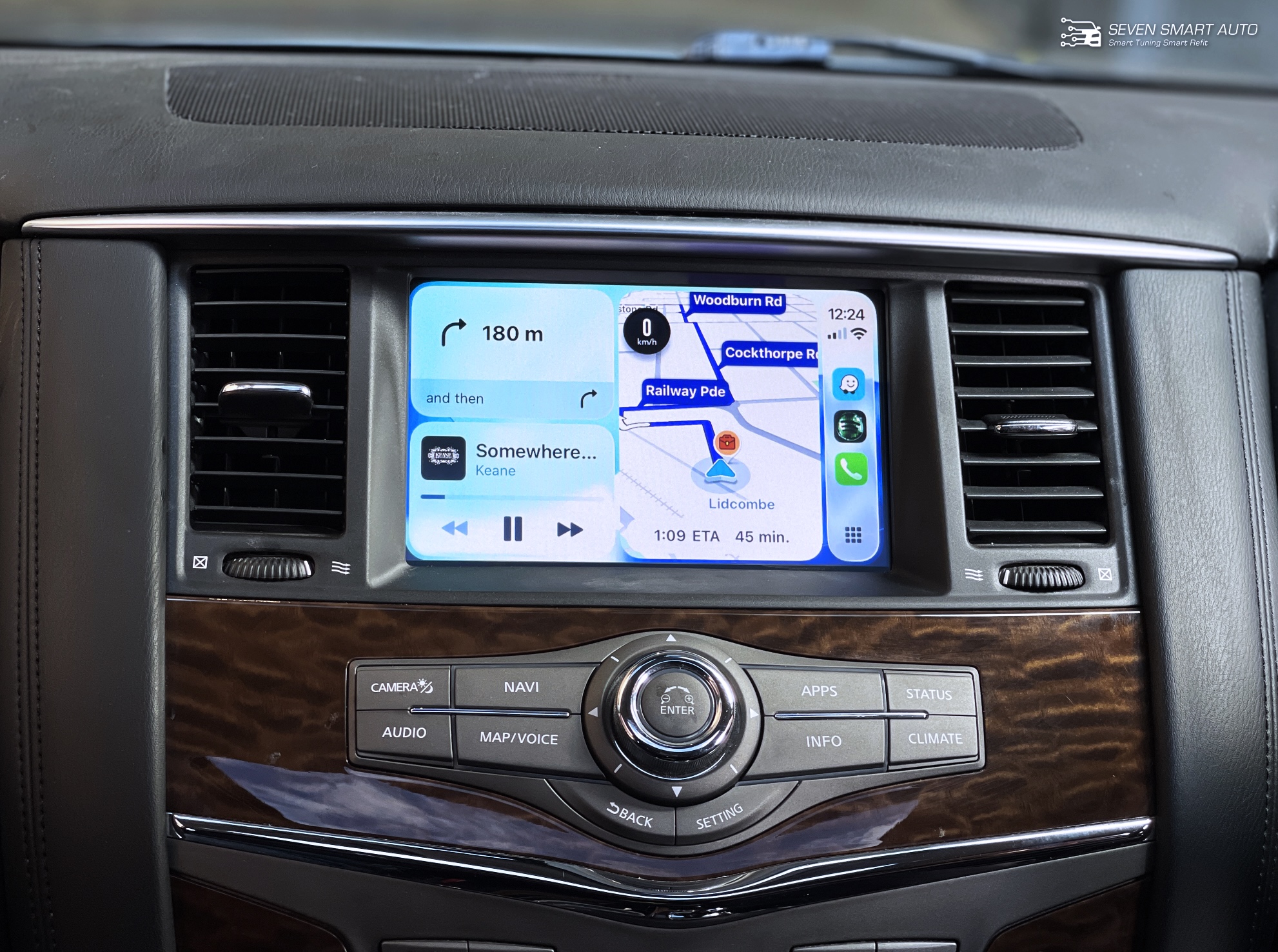Nissan Patrol 17-19 carplay android auto