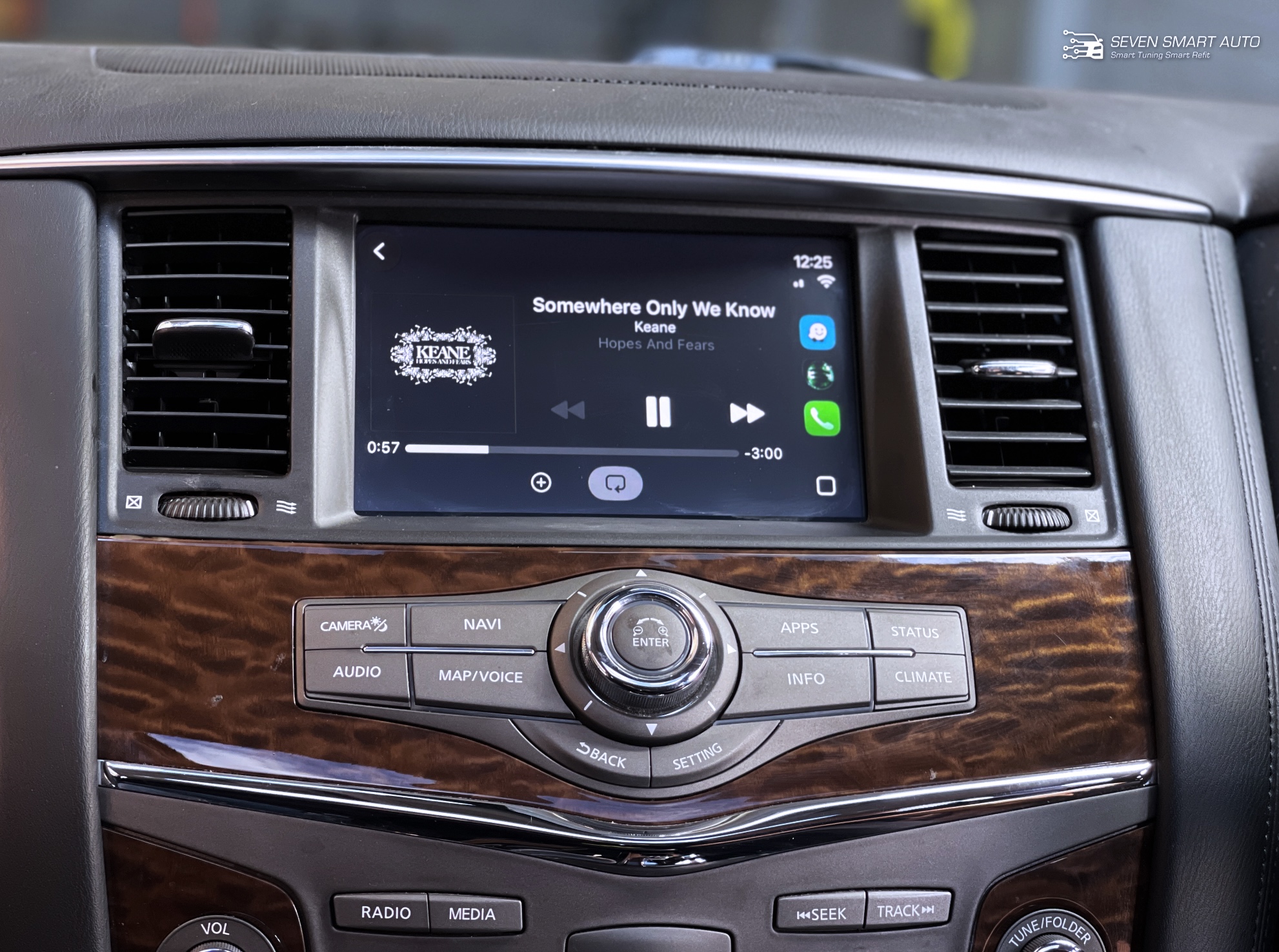 Nissan Patrol 17-19 carplay android auto