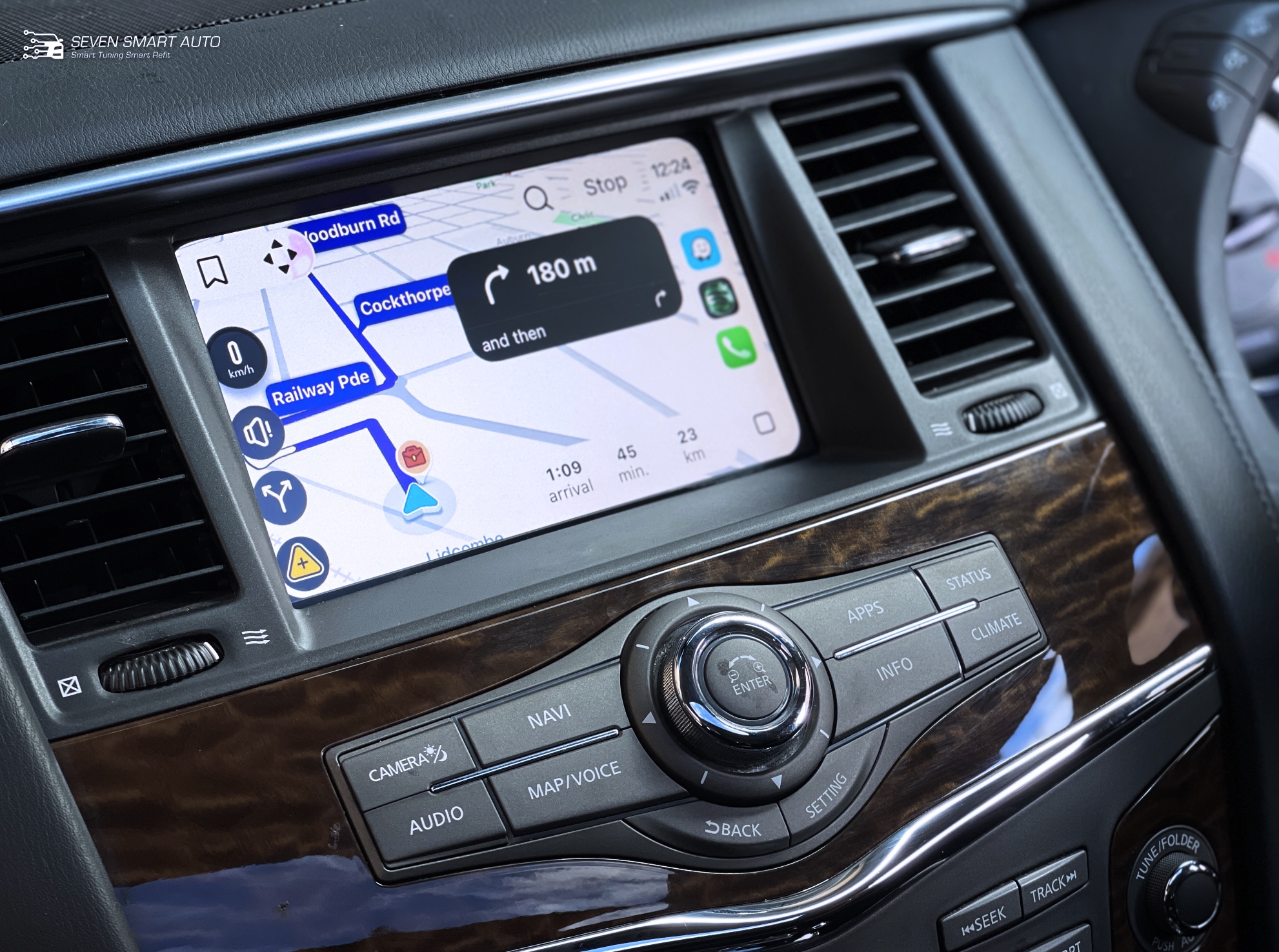 Nissan Patrol 17-19 carplay android auto