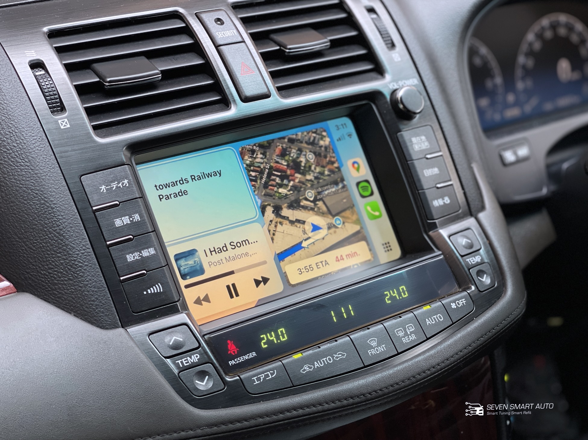 Toyota Crown hybrid GWS204 08-12 carplay android auto