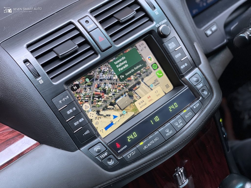 カーナビ Toyota Crown Hybrid GWS204 HDD Navigatio Toyota Crown Hybrid (GWS204, 13th Gen) Wireless CarPlay & Android