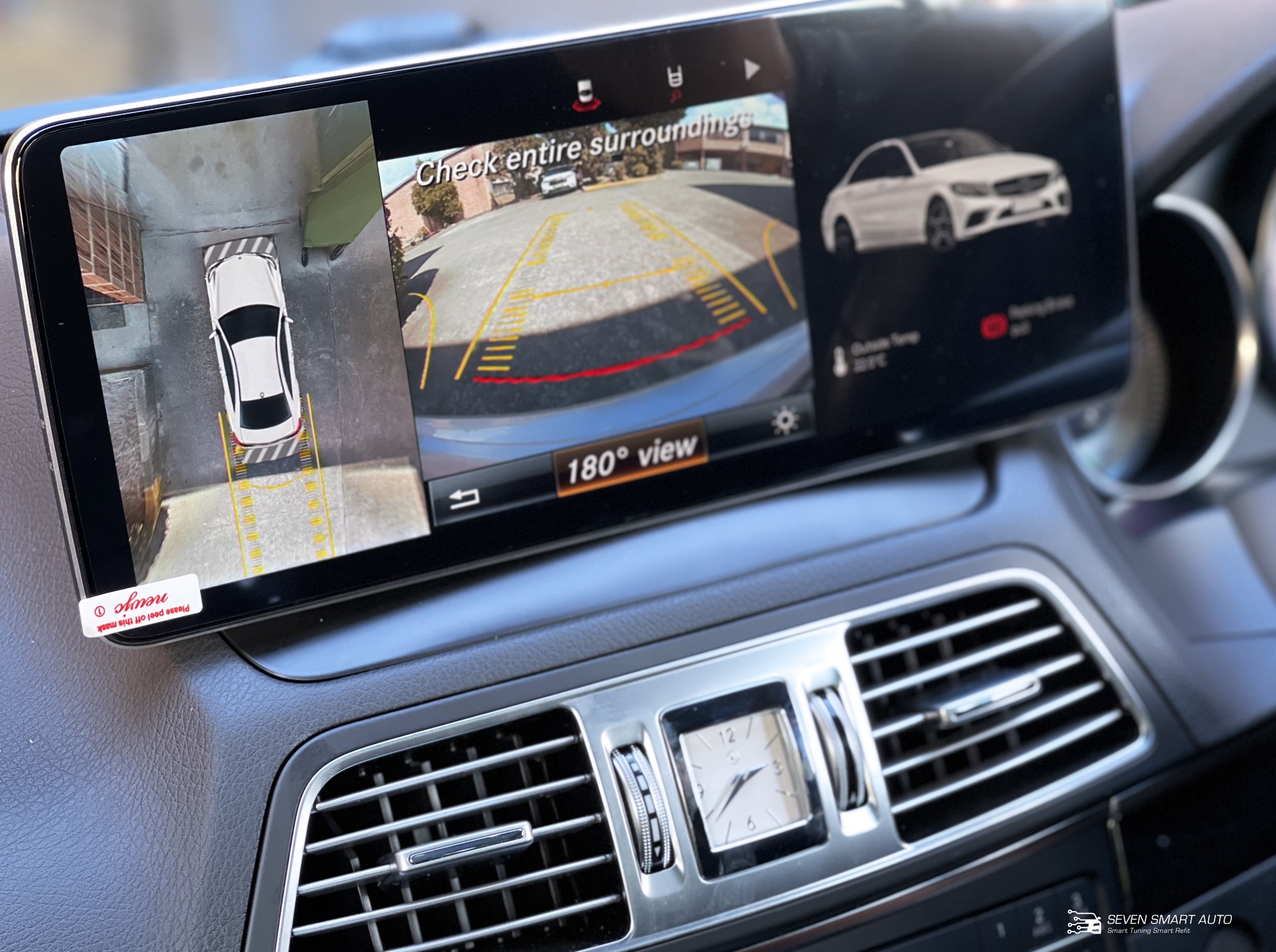 Mercedes-E-W212-11-16-Carplay-Android-Auto-12.8-touch-screen-infotainment