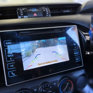 Toyota Hilux Factory Screen Reverse Camera Upgrade