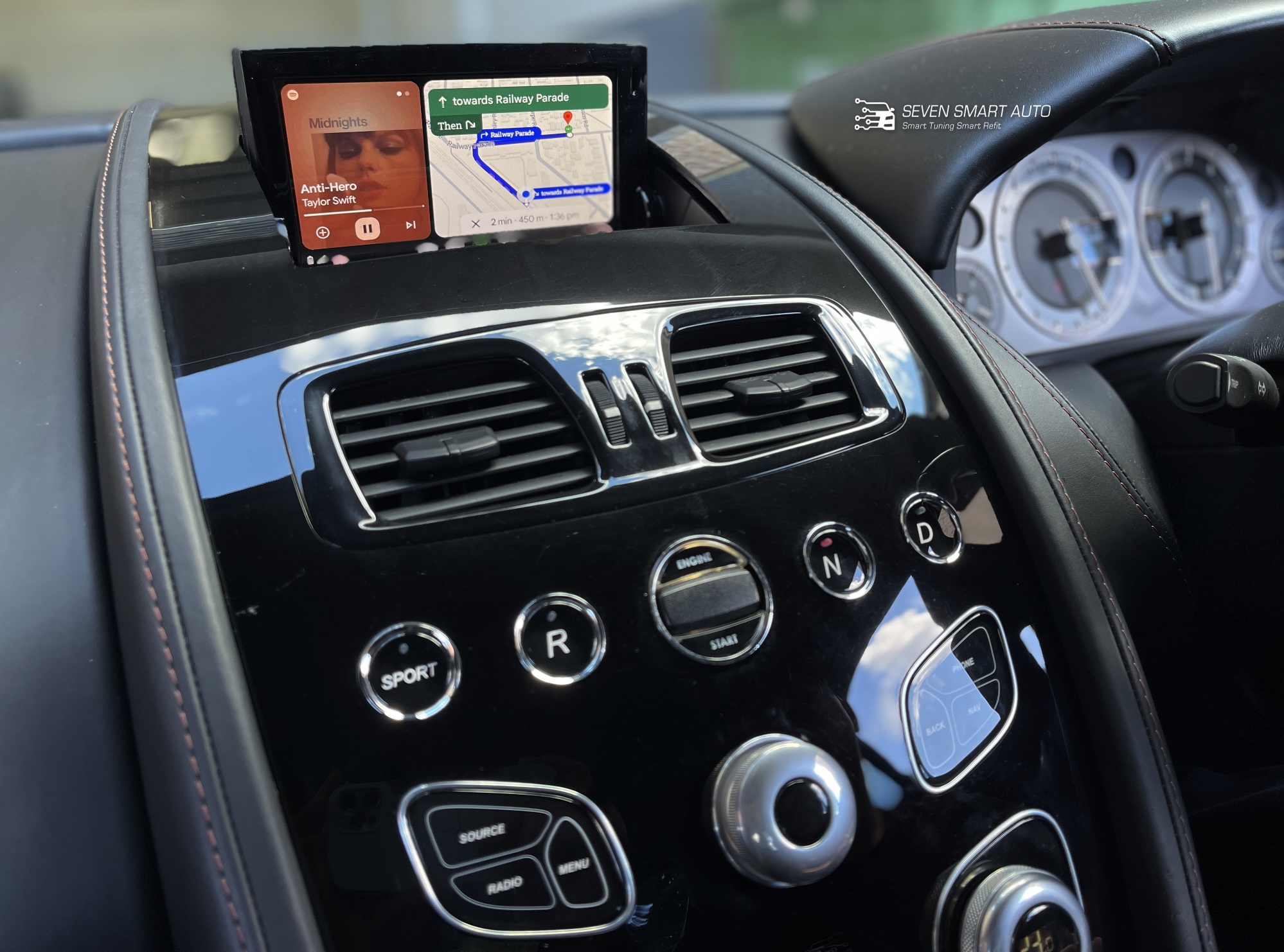 Aston Martin Vantage 12-16 Carplay Adnroid Auto