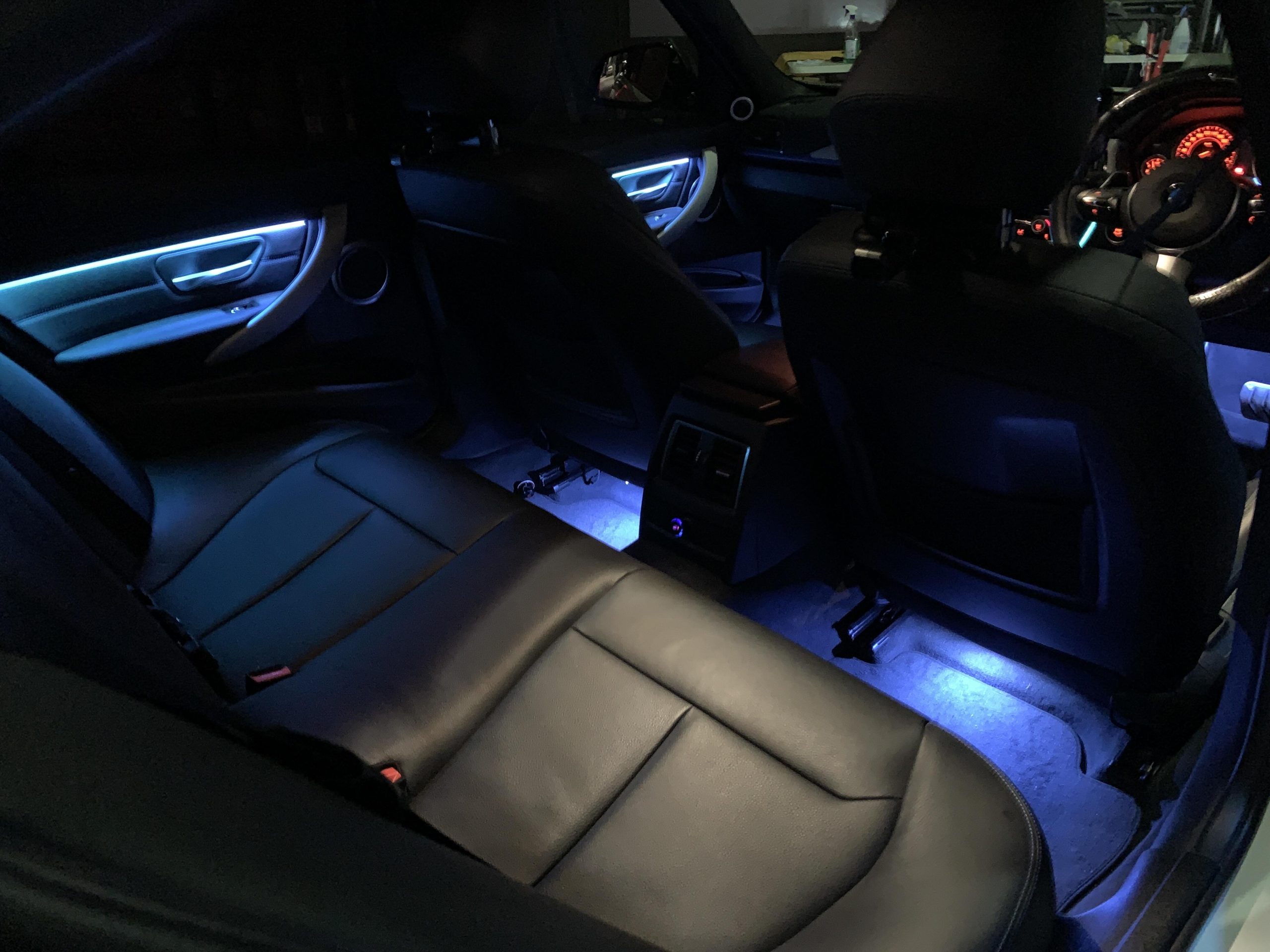 BMW 3 Series 4 Series M3 M4 rear ambient lighting upgrade