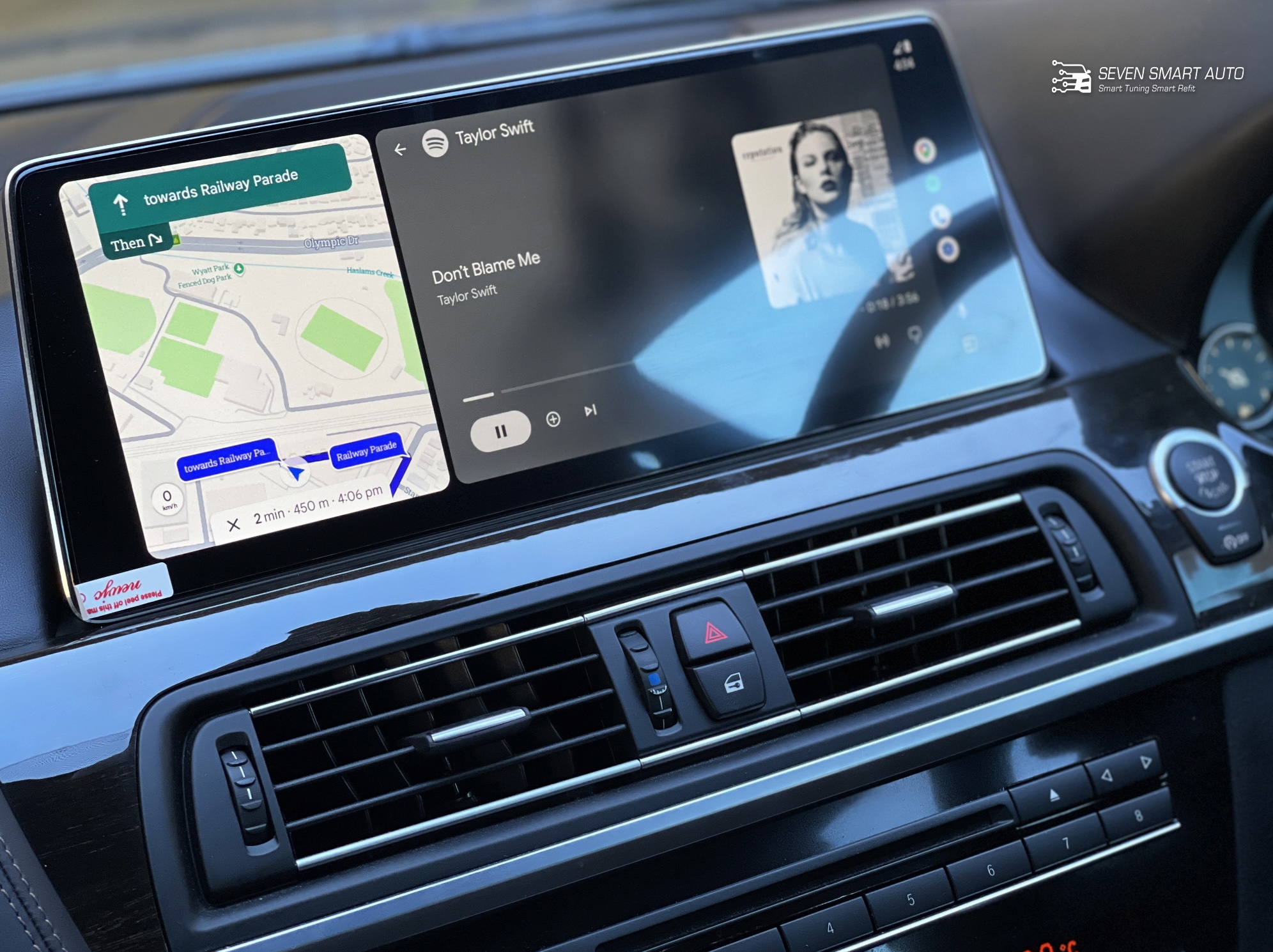 BMW 6 F06 F11 F12 F13 10-18 12.8" Touchscreen carplay android auto infotainment