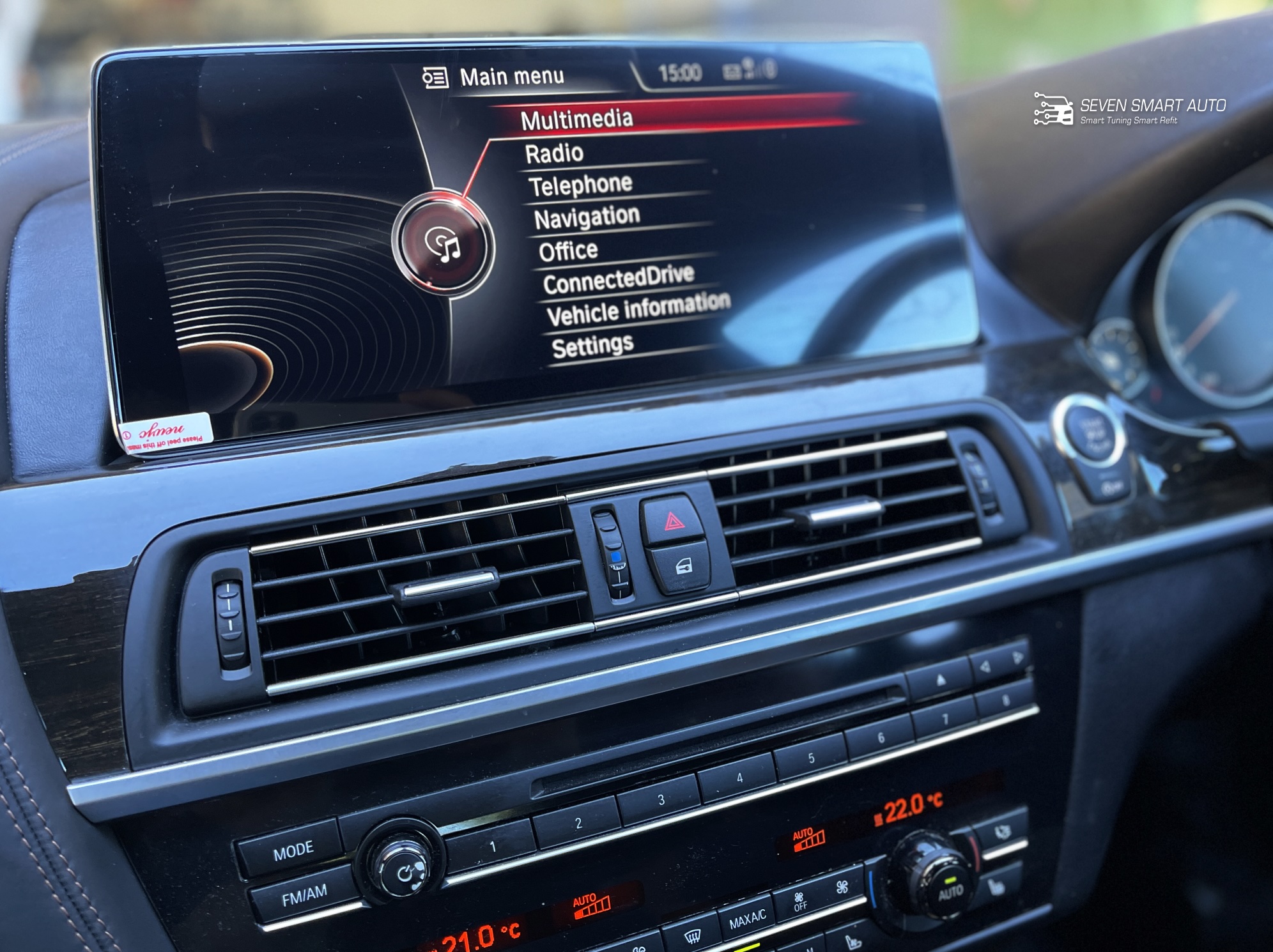 BMW 6 F06 F11 F12 F13 10-18 12.8" Touchscreen carplay android auto infotainment