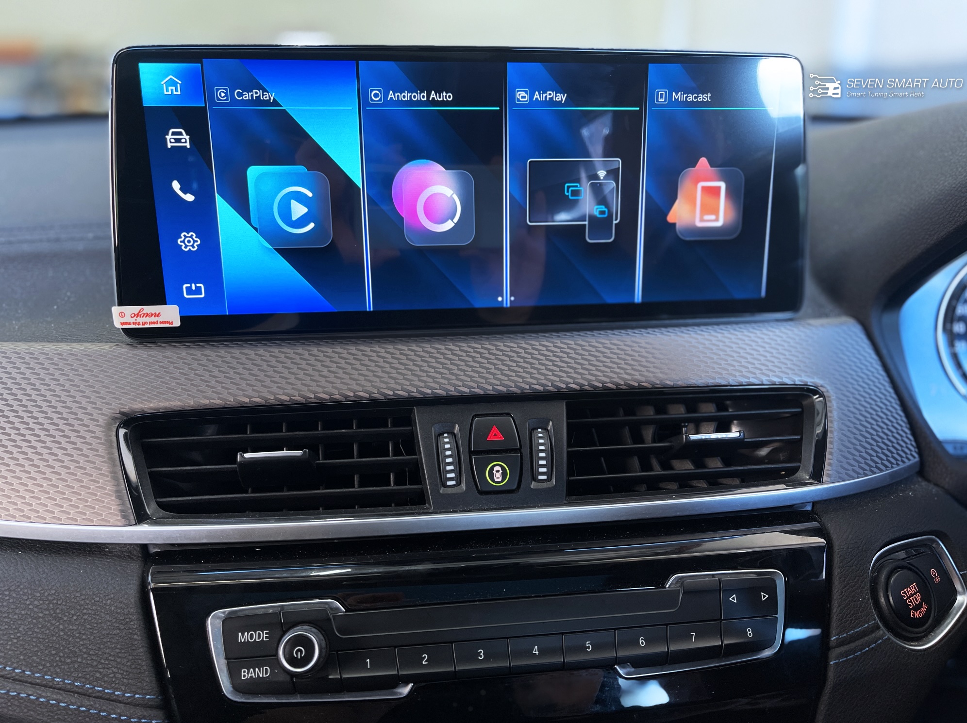 BMW X2 F39 18-23 Carplay android auto 12.8" infortainment system