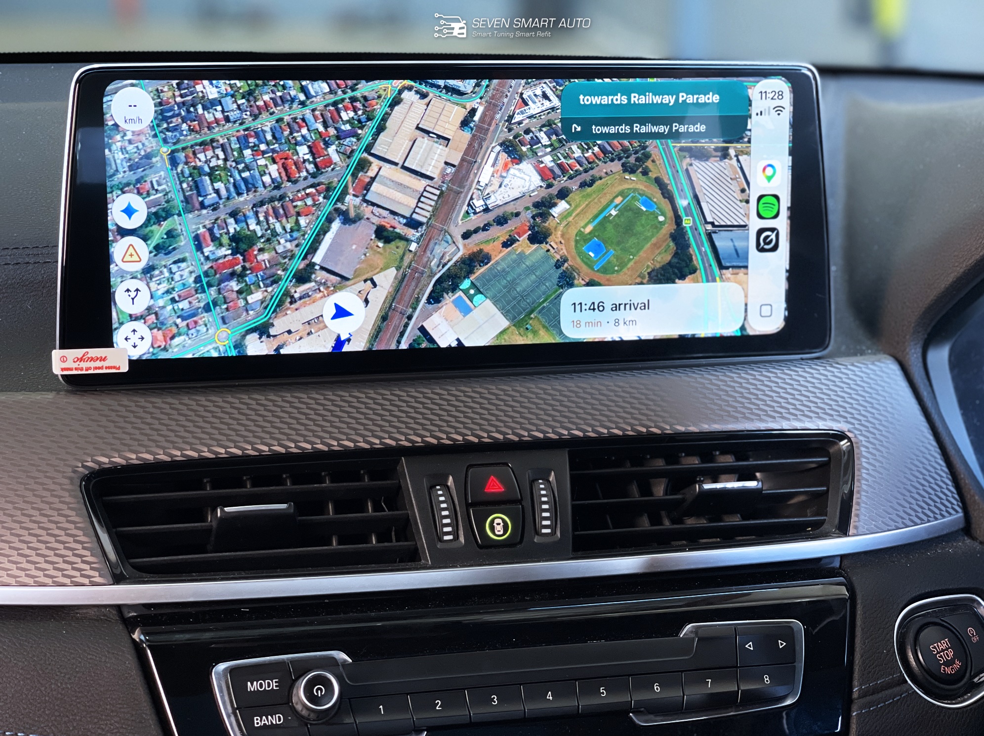 BMW X2 F39 18-23 Carplay android auto 12.8" infortainment system