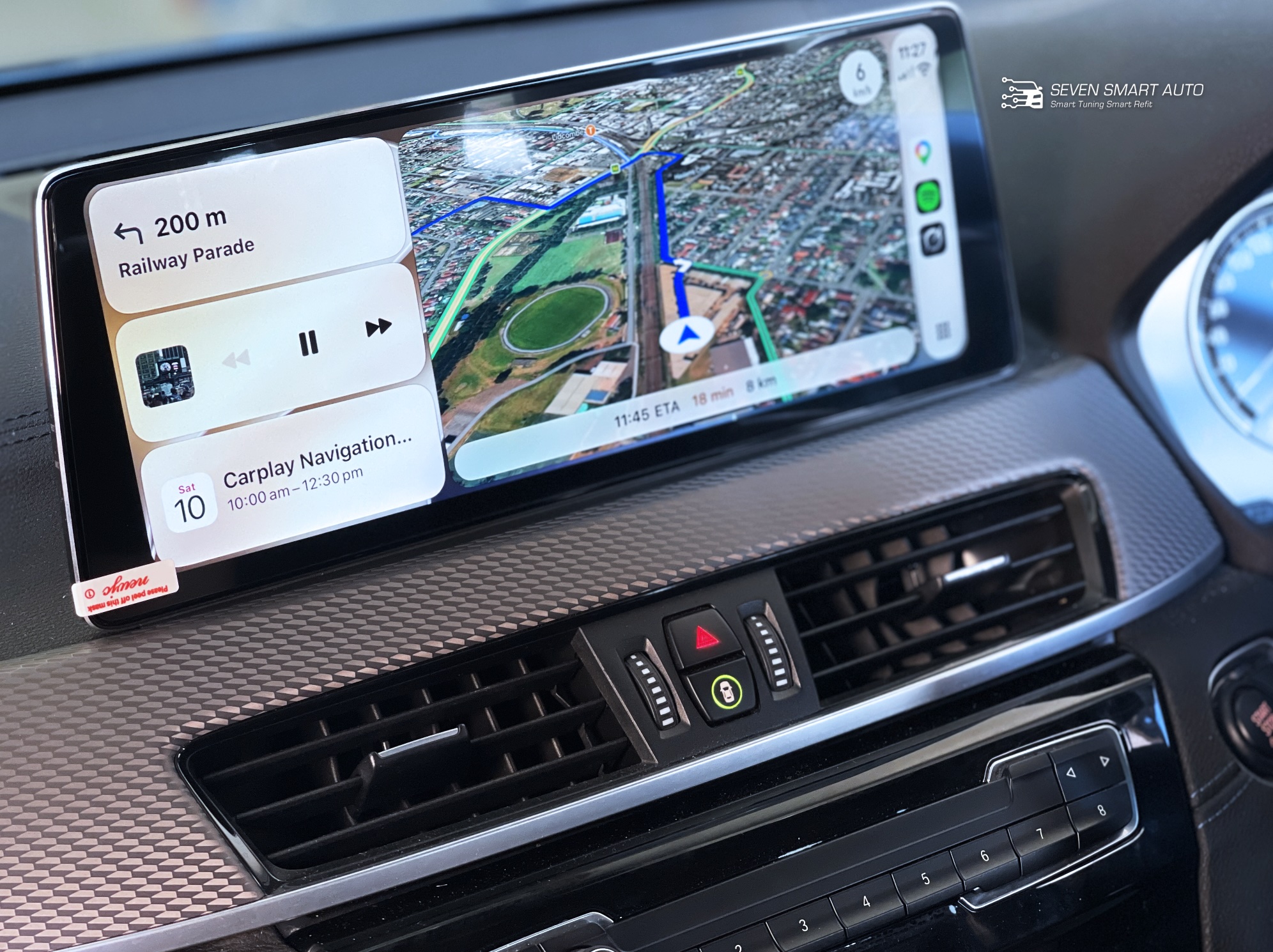 BMW X2 F39 18-23 Carplay android auto 12.8" infortainment system