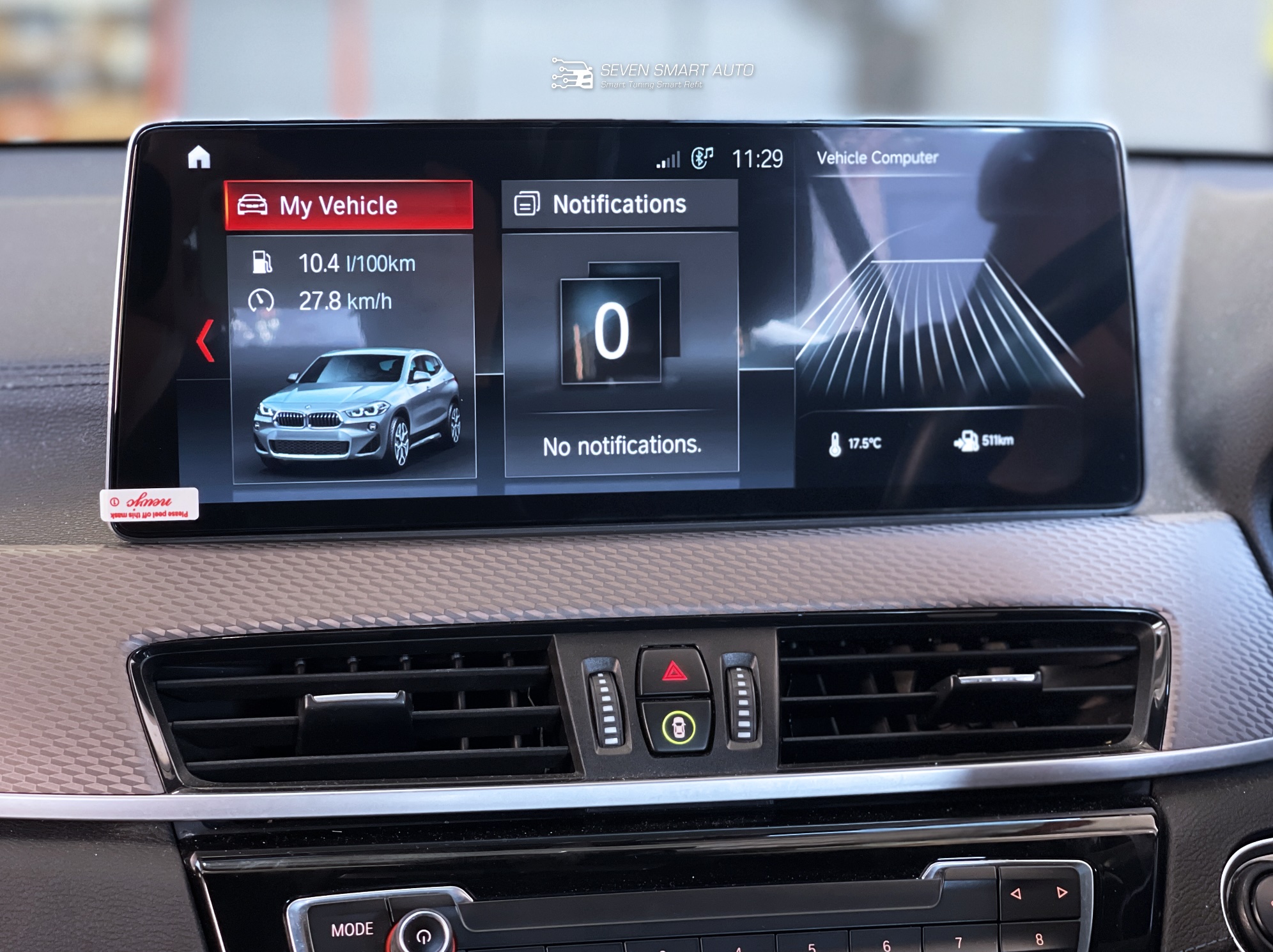 BMW X2 F39 18-23 Carplay android auto 12.8" infortainment system
