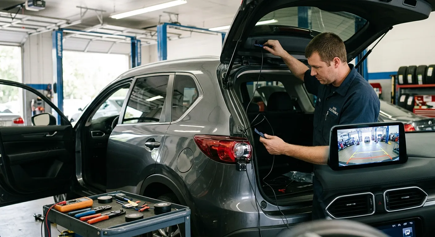 cost guide on how much to install a reverse camera
